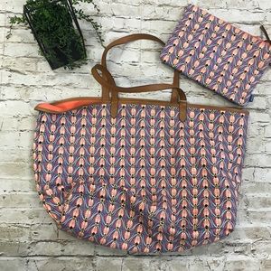 STELLA & DOT Women's Bag Set of 2 Large & Clutch